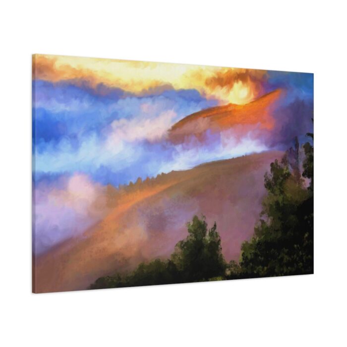 Morning Fog Standard Canvas - Image 1