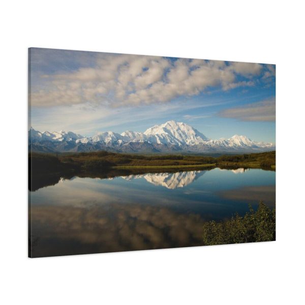 91638-367.jpg Mountain Reflected in Lake Standard Canvas