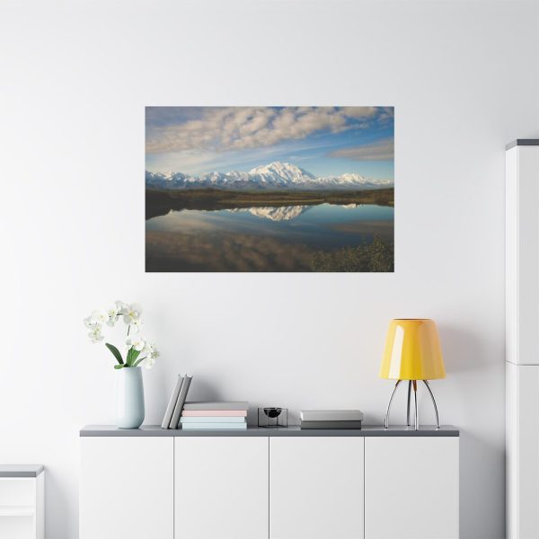 91638-369.jpg Mountain Reflected in Lake Standard Canvas