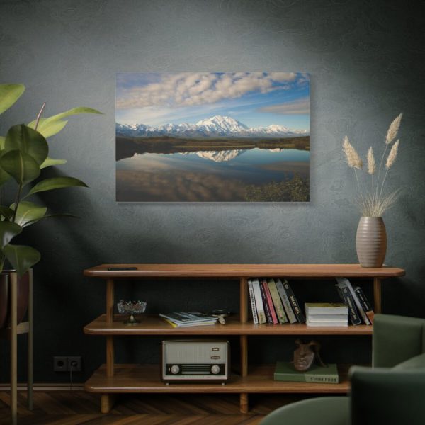 91638-371.jpg Mountain Reflected in Lake Standard Canvas
