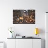 91638-389.jpg Christmas Dinner Table Standard Canvas