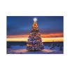 91638-393.jpg Lit Christmas Tree Outside Standard Canvas