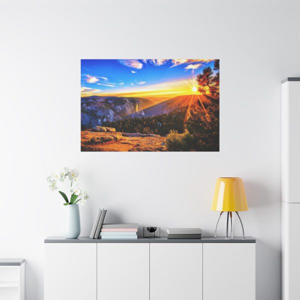 91638-399.jpg Sunrise in the Mountains Standard Canvas