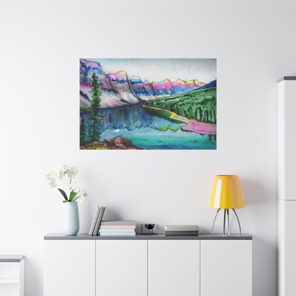91638-404.jpg Lake and Mountains Standard Canvas