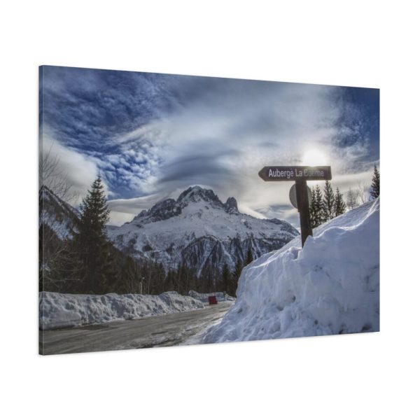 91638-407.jpg Mountain in Holiday Standard Canvas