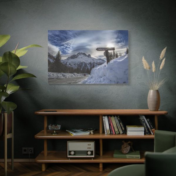 91638-411.jpg Mountain in Holiday Standard Canvas