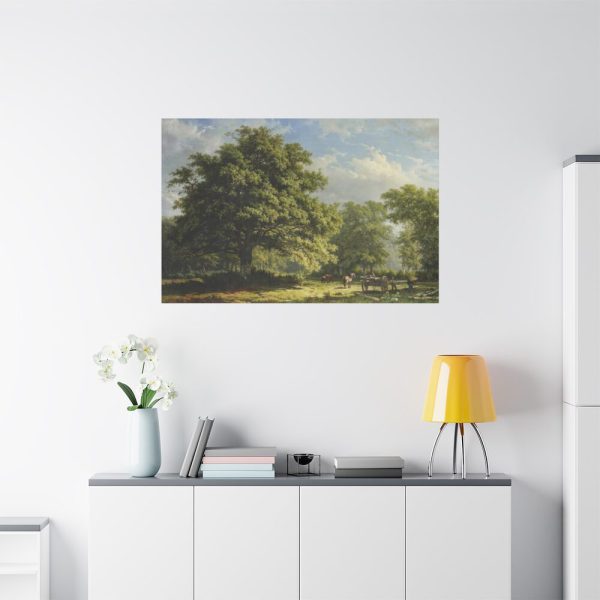91638-42.jpg View in the Bentheim Forest by George Andries Roth Standard Canvas