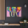 91638-435.jpg Rainbow Colored Elephant I Standard Canvas
