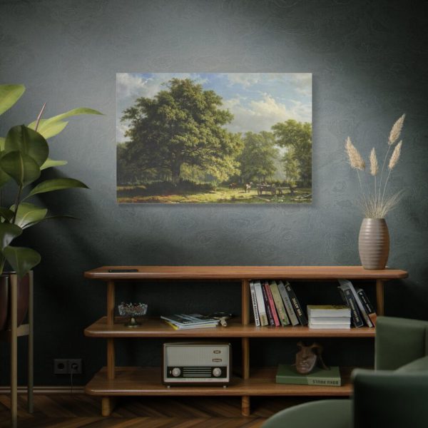 91638-44.jpg View in the Bentheim Forest by George Andries Roth Standard Canvas