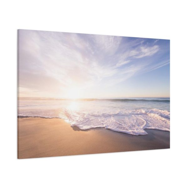 91638-45.jpg Pacific Coast Sunset at Monterey, California Standard Canvas
