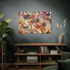 Abstract Flowers Standard Canvas