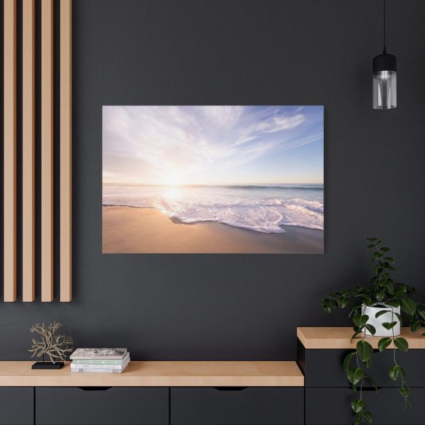 91638-48.jpg Pacific Coast Sunset at Monterey, California Standard Canvas