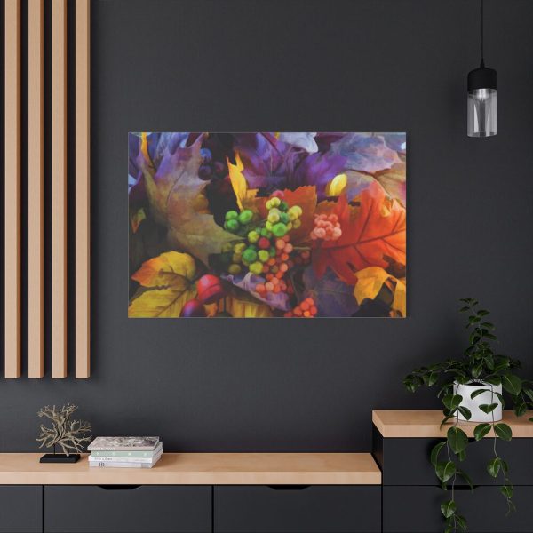 91638-480.jpg Autumn Leaves, Berries, Acorns Standard Canvas