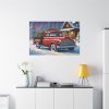 Vintage Pickup Truck Christmas I Standard Canvas