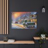 Vintage Pickup Truck Christmas III Standard Canvas