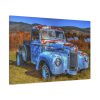 91638-508.jpg Vintage Blue Pickup Truck Standard Canvas