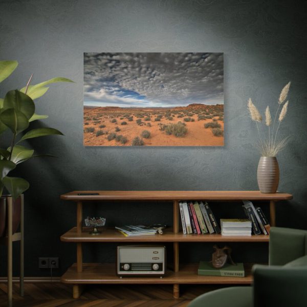 91638-59.jpg Clouds Drift over the Arizona Desert Standard Canvas