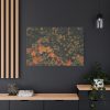 91638-8.jpg Autumnal Woods Drone View Framed Canvas