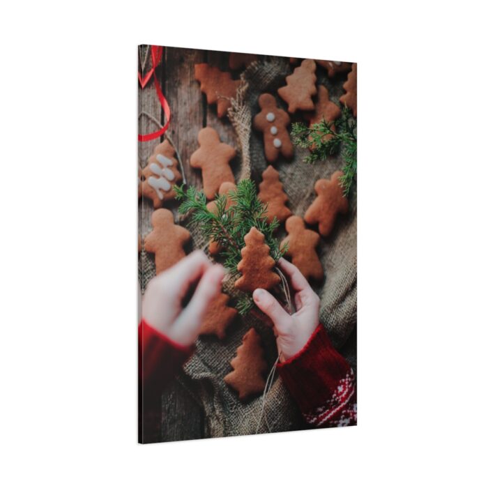 Christmas Gingerbread Cookies Standard Canvas - Image 1