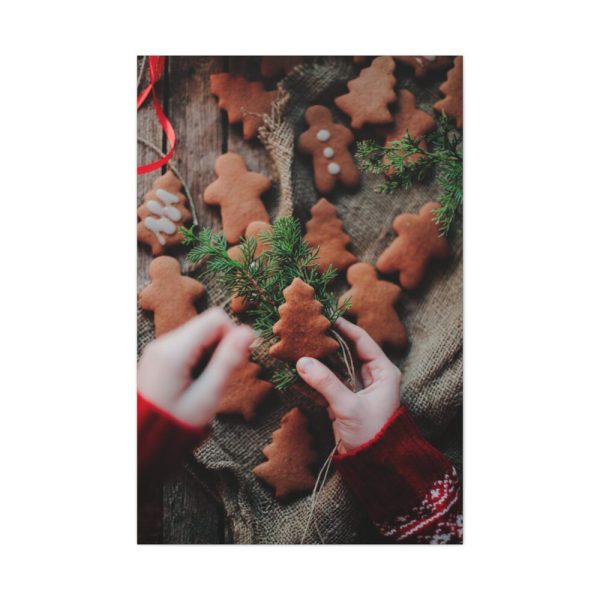 91655-16.jpg Christmas Gingerbread Cookies Standard Canvas