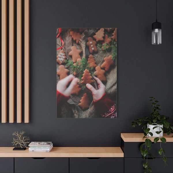 91655-18.jpg Christmas Gingerbread Cookies Standard Canvas