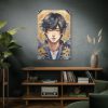 91655-49.jpg Boy Drawn In Watercolor Standard Canvas