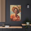 91655-53.jpg Senior African American Woman Standard Canvas