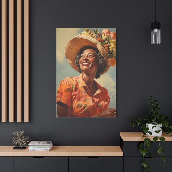 91655-53.jpg Senior African American Woman Standard Canvas