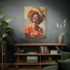 91655-54.jpg Senior African American Woman Standard Canvas