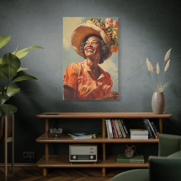 91655-54.jpg Senior African American Woman Standard Canvas