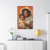 African American Woman Art Standard Canvas