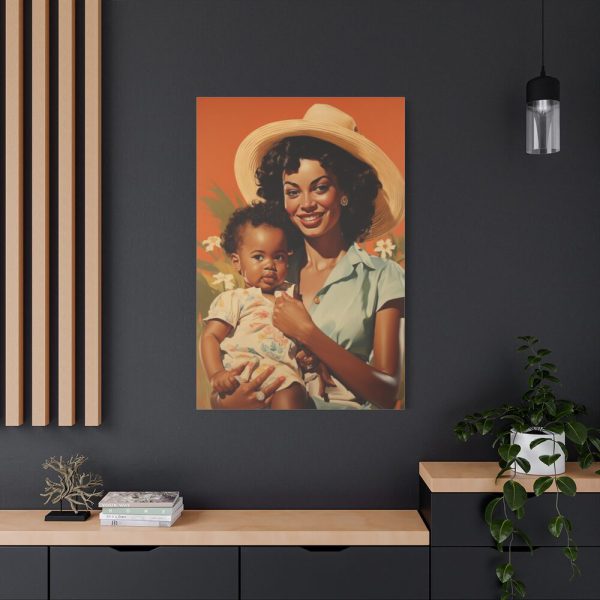 African American Woman Art Standard Canvas