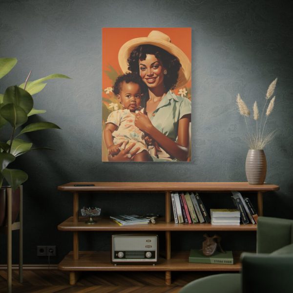 African American Woman Art Standard Canvas