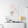Vintage Lychee Bowl Illustration Standard Canvas