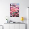91655-77.jpg Valentine Love Flower Truck Gnome Standard Canvas