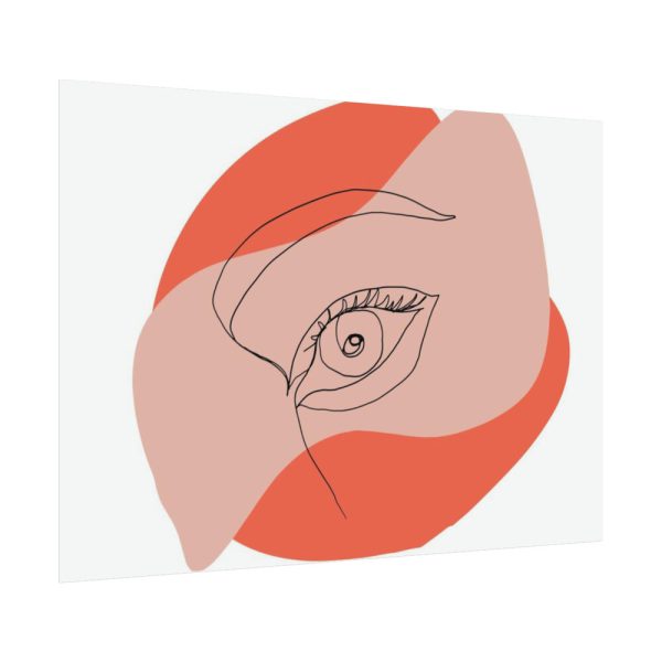 92368-27.jpg Abstract Line Art Eye Poster