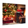 92370-2.jpg Christmas Gifts Fireplace Poster
