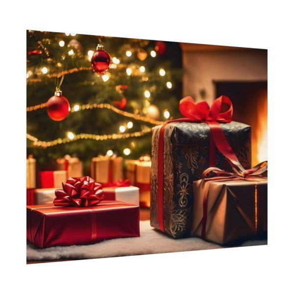 92370-2.jpg Christmas Gifts Fireplace Poster