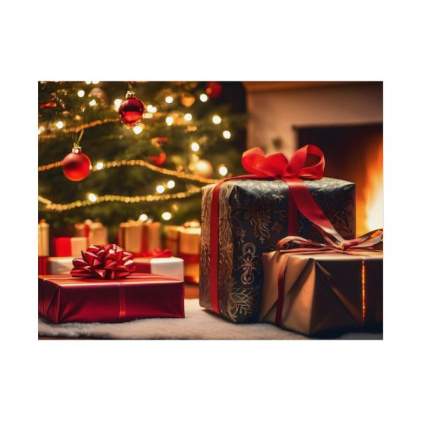 92370.jpg Christmas Gifts Fireplace Poster