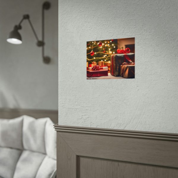92373-4.jpg Christmas Gifts Fireplace Poster