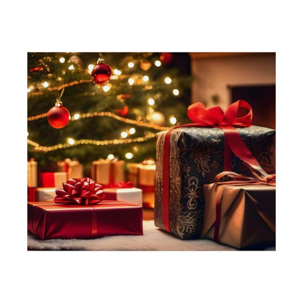 92373.jpg Christmas Gifts Fireplace Poster