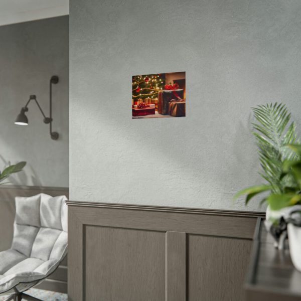 92375-4.jpg Christmas Gifts Fireplace Poster