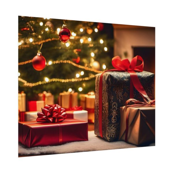 92378-2.jpg Christmas Gifts Fireplace Poster