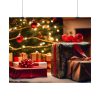 92379-1.jpg Christmas Gifts Fireplace Poster