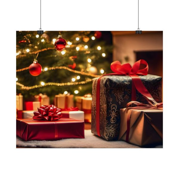 92379-1.jpg Christmas Gifts Fireplace Poster