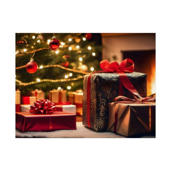 92381.jpg Christmas Gifts Fireplace Poster