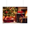 92383-1.jpg Christmas Gifts Fireplace Poster