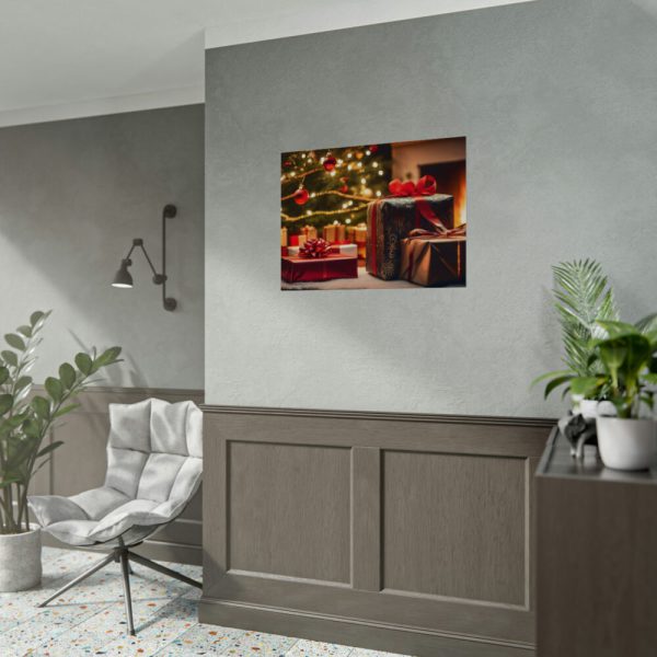 92384-4.jpg Christmas Gifts Fireplace Poster