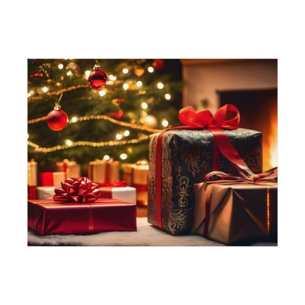 92384.jpg Christmas Gifts Fireplace Poster