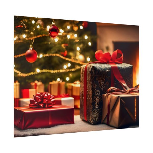 92385-2.jpg Christmas Gifts Fireplace Poster